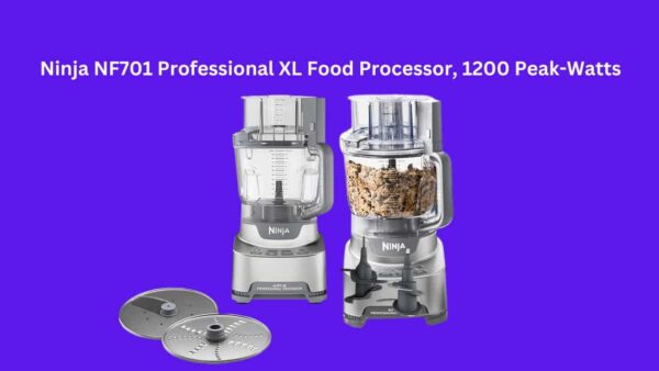 Ninja NF701 Professional XL 4-in-1 Food Processor - 1200W, 12-Cup, Silver